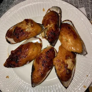 Baked Green Mussel