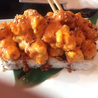 Pop Shrimp Festival Roll