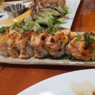 Baked Salmon Roll