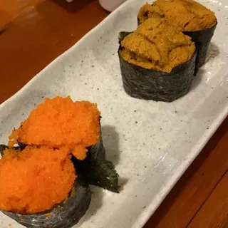 Sea urchin sushi