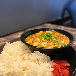 mabo tofu...
