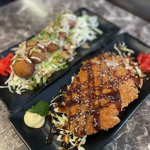 Takoyaki &amp; Tonkatsu Appetizer