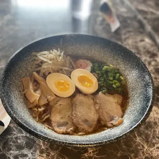 Shoyu with egg