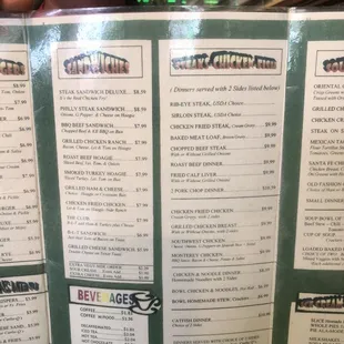 menu, sushi and sashimi