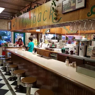 interior, sushi and sashimi