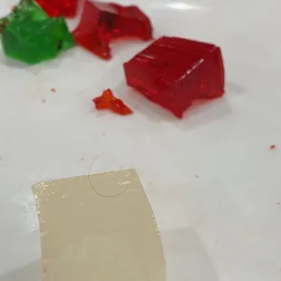 hair on my food