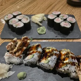 Negihama, eel roll