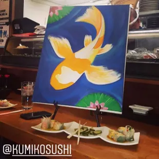 Paint &amp; Sushi Night