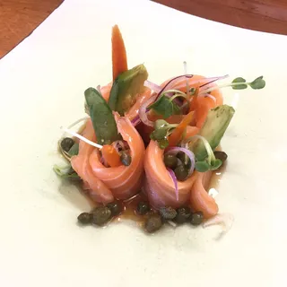 1. Salmon Avocado Wrap