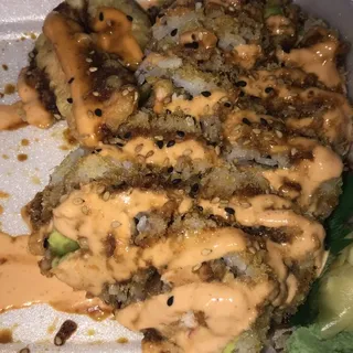 9. Salmon Tempura Roll