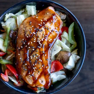 Salmon Teriyaki Bowl