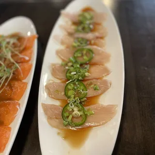 7 Pieces Yellowtail Carpaccio