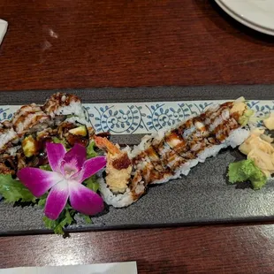 Beautiful sushi rolls