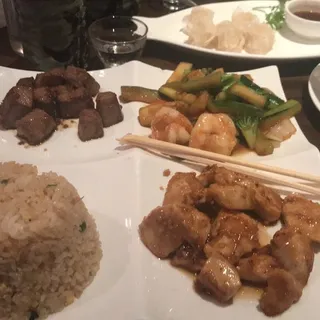 Hibachi Chicken & Steak