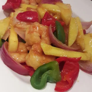 (L)Thai Mango Shrimp