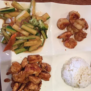 Hibachi Chicken & Shrimp