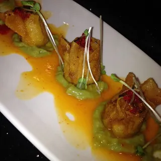 Fried Spicy Tuna Gyoza