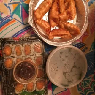 Fried Chicken Dumplings
