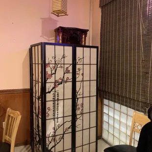 Not sure what&apos;s in this corner behind the screen