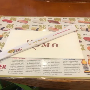 Waiting for my Alaska Roll to go.