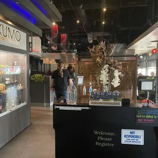 Front desk