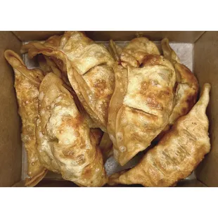 Fried Pork &amp; Vegetable Gyoza