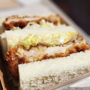 Chicken katsu Sando