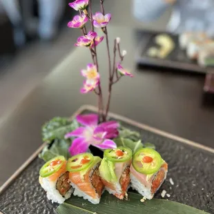 My kiss of fire roll was half gone before I remembered to take a photo