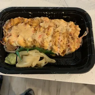 Volcano roll