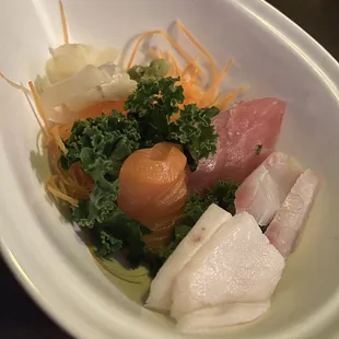 Sashimi appetizer