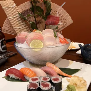 Sushi and Sashimi Combo