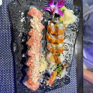 Fire roll, Shrimp Tempura Roll