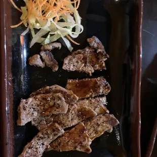 Beef with Vegetable Teriyaki, I ordered two, so yeah they were good.