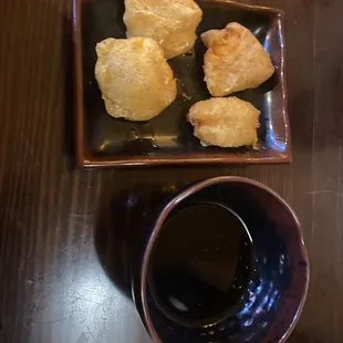 Potato tempura