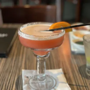 Orange blossom margarita