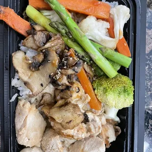 Teriyaki chicken bowl