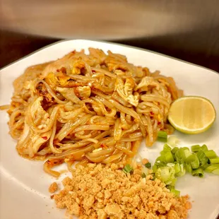 Pad Thai. A staple dish in Thailand.