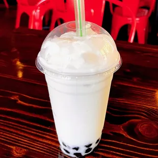 Coconut Bubble Tea &quot;Slushie&quot; (definitely a NO for me!)