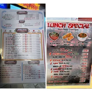 Menus