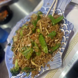 The veggie fried rice