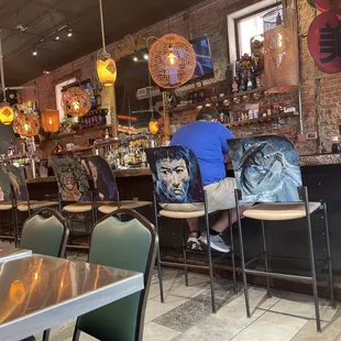 Bar area