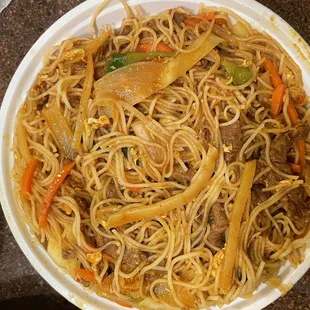 Singapore with beef