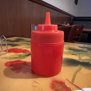This is actually sweet and sour sauce which is cool that it&apos;s on the table (edit: or plum sauce, still great)