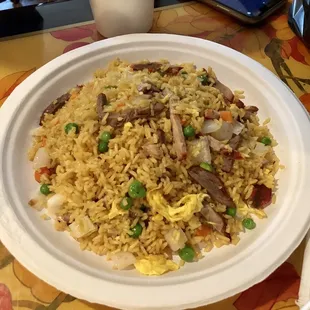 Pork fried rice