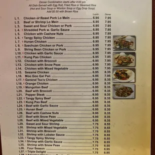 Menu Pg 5 Lunch Specials