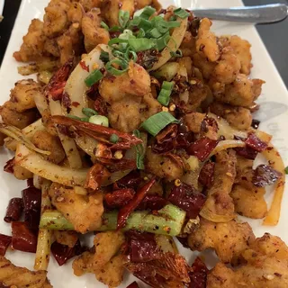 Fried Spicy Chicken /