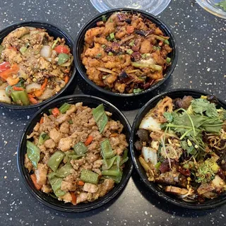 Stir-Fried Cumin Chicken/