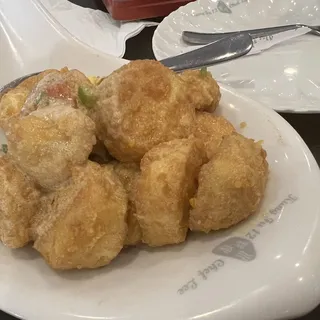 Salted Egg Yolk Tofu /