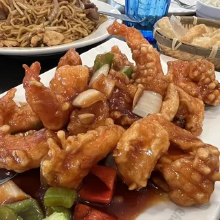 Golden Crispy Shrimp /
