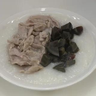 Preserved Egg & Pork Congee-